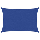Żagiel przeciwsłoneczny, 160 g/m?, niebieski, 2x2,5 m, HDPE