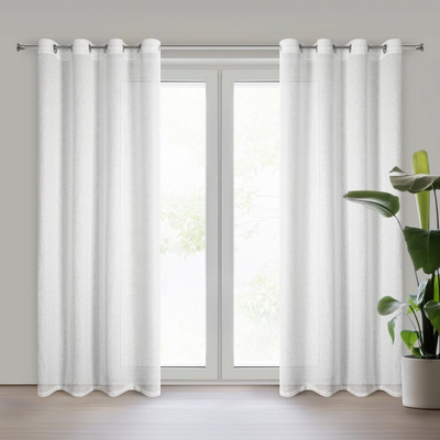 Zasłona Essi biała 140x250