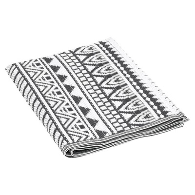 vidaXL Dywan zewnętrzny, czarny, 80 x 150 cm, PP