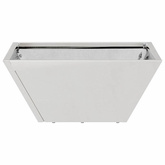Doniczka ogrodowa 5 pcs Srebrny 35 x 35 x 15 cm Stal nierdzewna