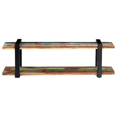 vidaXL Szafka pod TV, 130 x 40 x 40 cm, lite drewno z odzysku