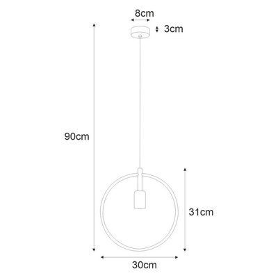 wisząca K-3833 z serii GEO Lampa