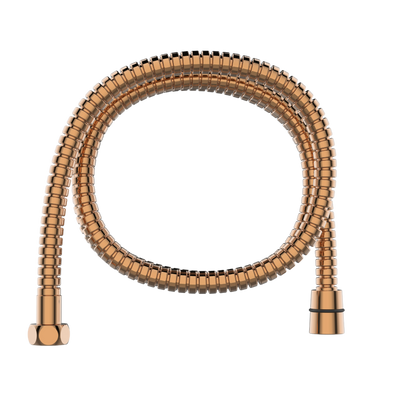Wąż natrysk. 150 cm, końc. stoż i heksag, rose gold AW-77-150-V Invena
