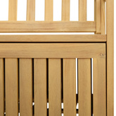 Ławka z miejscem do przechowywania 2 -Seater 170 x 63 x 84 cm