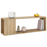 vidaXL Szafka pod TV, dąb sonoma 100x24x32 cm, materiał drewnopochodny