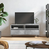 vidaXL Szafka pod TV, szarość betonu, 100x34,5x44,5 cm wariant 4