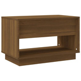 vidaXL Szafka pod TV, brązowy dąb 70x41x44 cm materiał drewnopochodny