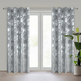 Zasłona Celia stalowa 140x250