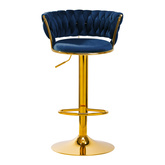 4Rico Hoker barowy QS-B313a aksamit granatowy 147827