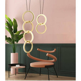 Zloty RING EARRING