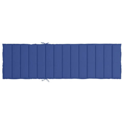 vidaXL Poduszka na leżak, niebieska, 200x70x3 cm, tkanina Oxford