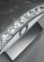 Kinkiet łazienkowy chrom z kryształami LED 8W Arande Candellux 20-32683