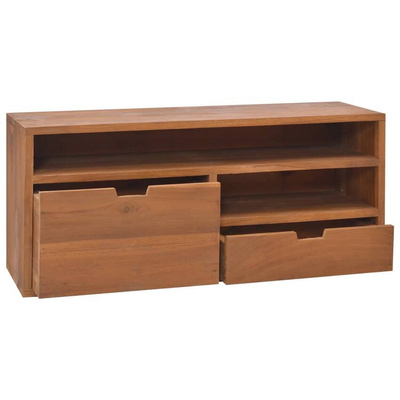 Szafka pod TV, 90x30x40 cm, lite drewno tekowe vidaXL