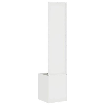 Ekran zapewniający prywatność w ogrodzie Biały 32 x 150 cm
