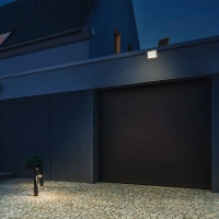 NOCTIS SOLARIS 2 NAŚWIETLACZ 200W CW 90st IP65 IK04 230x172x39mm+390x300x17mm CZARNY 3 lat gw.