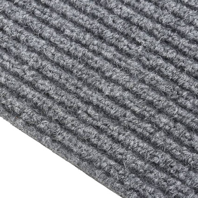 vidaXL Dywanik pochłaniający zabrudzenia, 100x300 cm, szary