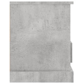 vidaXL Szafka pod TV, szarość betonu, 93x35,5x45 cm