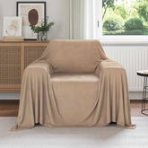 Koce narzutowe 6 pcs Camel 210 x 140 cm Polar