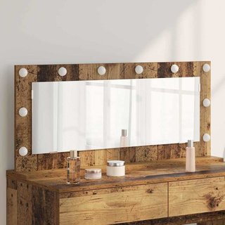 Lustro toaletowe Prostokątny Stare drewno 100 x 45 x 18 cm