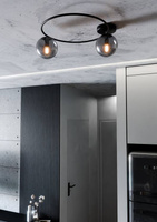 Lampa sufitowa  SOPRA 2 BL GRAFIT