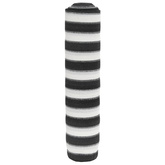Siatka cieniująca, antracytowo-biała, 1,5x10 m, HDPE, 195 g/m?