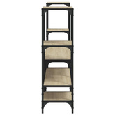 vidaXL Szafka pod TV, dąb sonoma, 206,5x28,5x95 cm