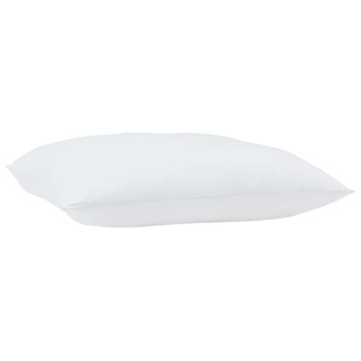 Poduszka 2 pcs Biały 70 x 60 x 20 cm Bawełna i poliester