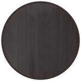 vidaXL Dywan okrągły, ciemnobrązowy, 100 cm, bambusowy
