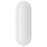 Lustro łazienkowe LED przezroczysty 50 x 20 cm szkło hartowane