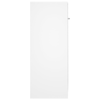 Szafka, biała, 60x30x75 cm, materiał drewnopochodny