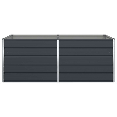 Donica Antracyt 195 x 100 x 75 cm Stal Galwanizowana