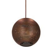 Lampa sufitowa wisząca 1X60W E27 brąz 31-43283