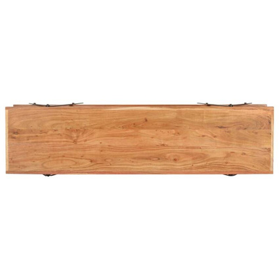 vidaXL Szafka pod TV, 160 x 40 x 50 cm, lite drewno akacjowe