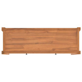 vidaXL Szafka pod TV z szufladami, 120x40x45 cm, lite drewno tekowe