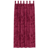 Zasłony z weluru 2 pcs czerwone wino 260 x 140 cm Aksamit