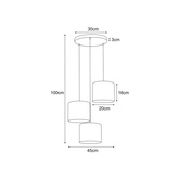 Lampa wisząca K-5202 z serii NICEA