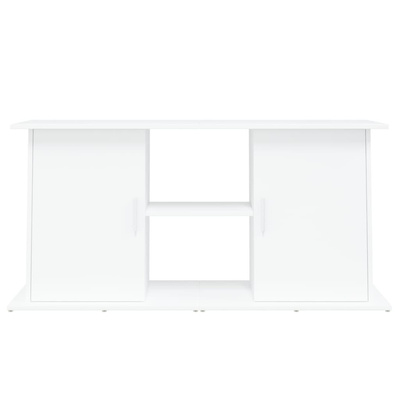 Szafka pod akwarium, biała, 121x41x58 cm