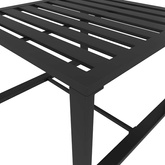 Stolik kawowy, aluminium, antracytowy