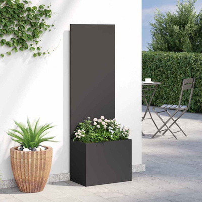 Ekran zapewniający prywatność w ogrodzie Czarny 50 x 150 cm
