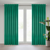 Zasłona Milan ciemnozielona 140x300