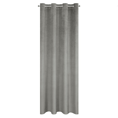 Zasłona Fargo popielata 140x250