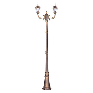 Lampa ogrodowa stojąca K-7064A2/2 CZARNY/ZŁOTY z serii STANDARD