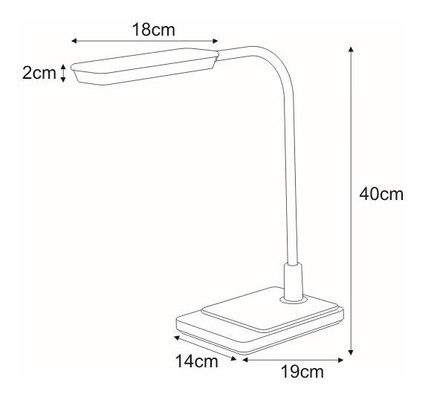 Lampka biurkowa K-BL1027 biała z serii NICO KAJA