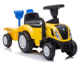 Jeździk Traktor New Holland 658T Żółty