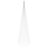 vidaXL Choinka do montażu na maszcie, 1134 niebieskich LED, 800 cm