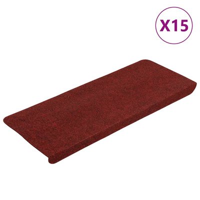 Samoprzylepne nakładki na schody, 15 szt., 65x24,5x3,5 cm model standard