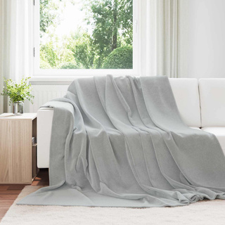 Koce narzutowe 6 pcs Szary 240 x 270 cm Polar