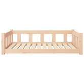 Legowisko dla psa, 105,5x75,5x28 cm, drewno sosnowe vidaXL