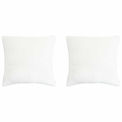 Poduszka 2 pcs Biały 40 x 40 cm Włókno bambusowe