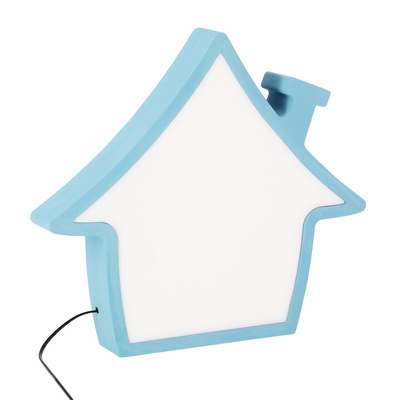 HOUSE lampka stołowa LED IQ KIDS niebieski